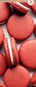 Macarons color coral